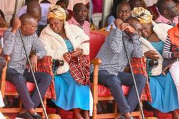 Collage Photo of MP Oscar Sudi with Chepchir Sigilai.
